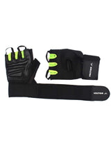 Vector X VX 500 Gym Fitness Fingerless Gloves for Men Women Sports Practice Gloves with Wrist Support Accessories