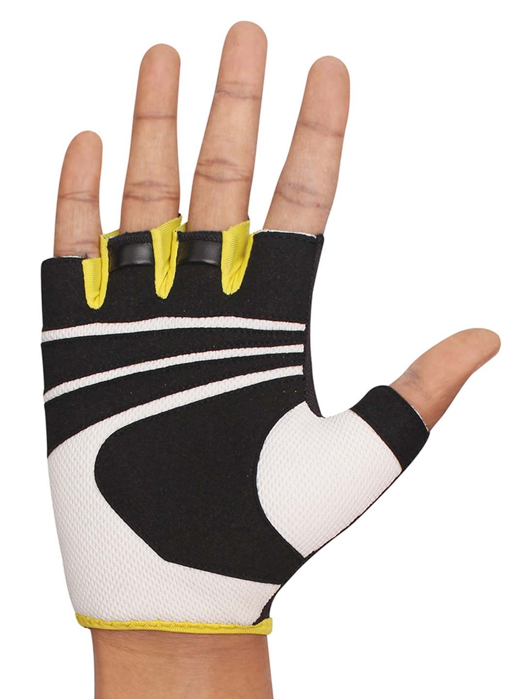 Vector X VX 450 Unisex Workout Fingerless Weight Lifting Gloves for Men and Women Excellent Grip for Weightlifting, Cycling, Exercise, Training, Pull ups, Fitness, Climbing and Rowing