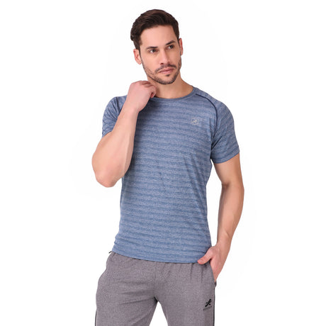 Performance Tshirt For Men (Havelock Blue)