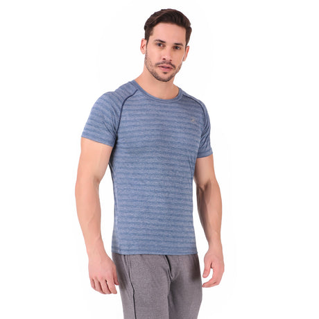 Performance Tshirt For Men (Havelock Blue)