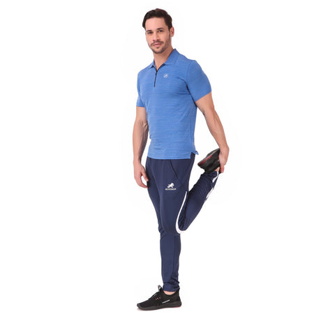 Performance Polo Tshirt For Men (Royal Blue)