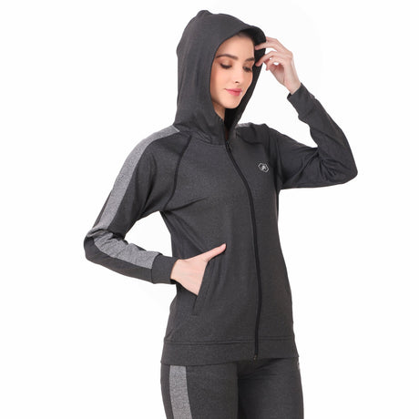 Performance OT Brushed Upper For Women FS (Heather Black/Grey)