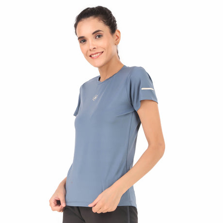 Multiverse Performance Tshirt For Women (Shark Grey)