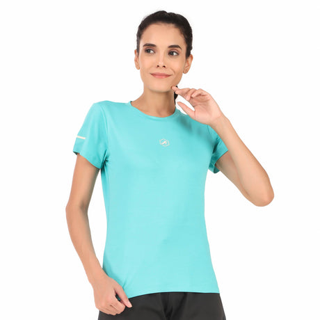 Multiverse Performance Tshirt For Women (Paris Green)