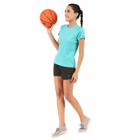 Multiverse Performance Tshirt For Women (Paris Green)