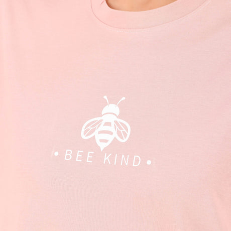 Cotton Oversize Tshirt For Women (Pink)