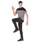 Performance Tshirt For Men (Grey/Black)
