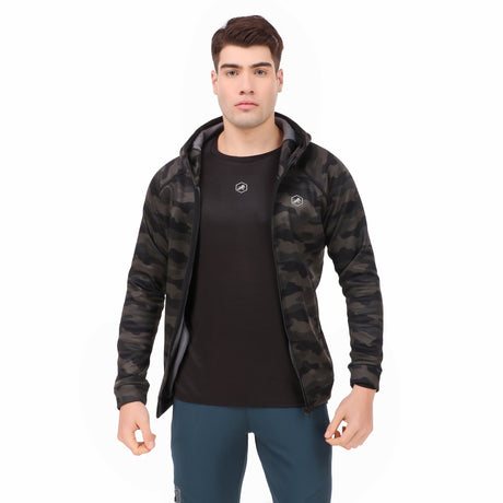 Performance Fleece Upper For Men (Camo Green)