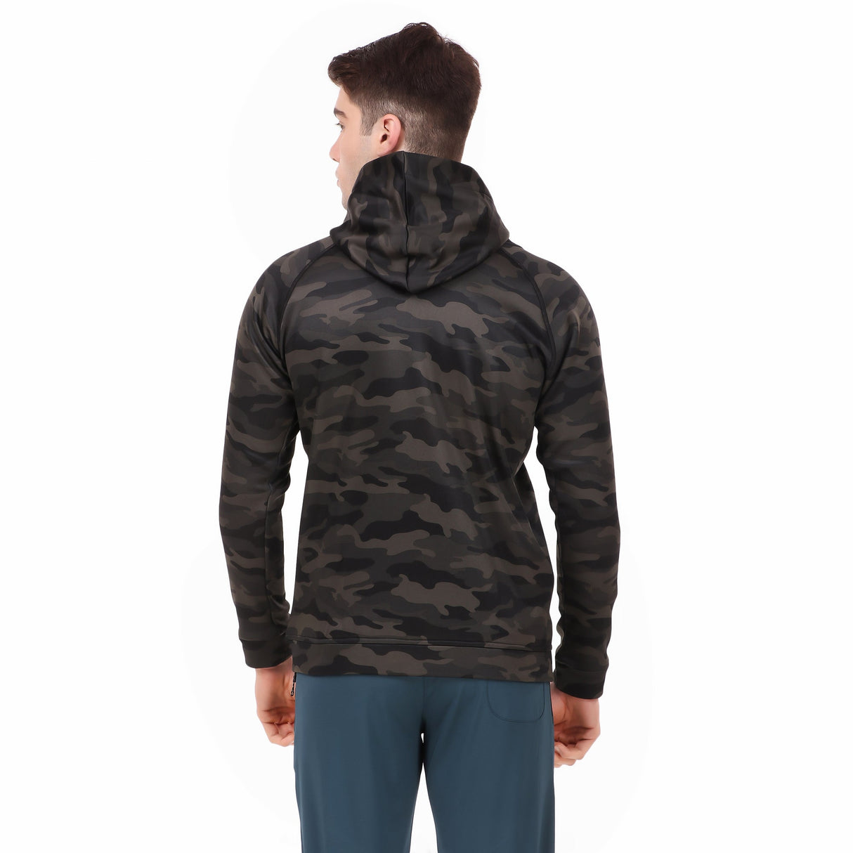 Performance Fleece Upper For Men (Camo Green)