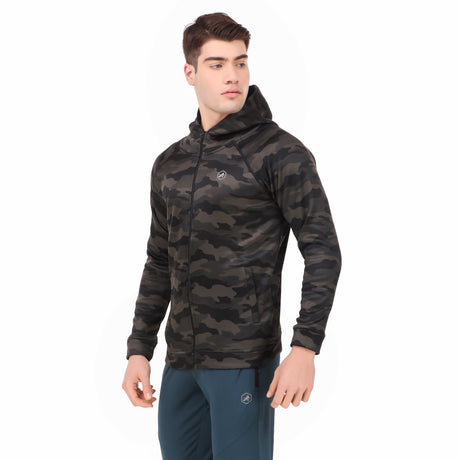 Performance Fleece Upper For Men (Camo Green)