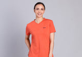 STAG GLOBAL Bliss Women's 100% Cotton V-Neck T-Shirt | Lightweight |  All-Day Comfort