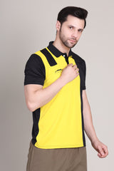 STAG GLOBAL Aspire  Polo Men's Solid Athletic fit Polo T-Shirt | Solid Sportswear for Active & Casual Use
