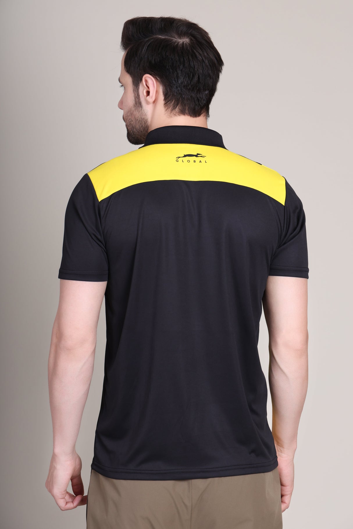 STAG GLOBAL Aspire  Polo Men's Solid Athletic fit Polo T-Shirt | Solid Sportswear for Active & Casual Use
