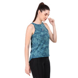 Chic Back Cut Sleeveless Tshirt For Women (Tiffany)