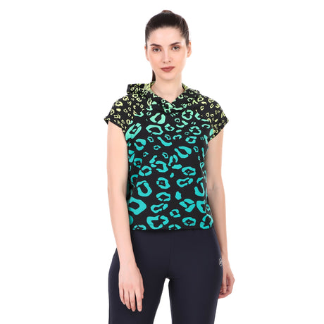 Mega Sleeve Hoodie For Women (Gradient Print)