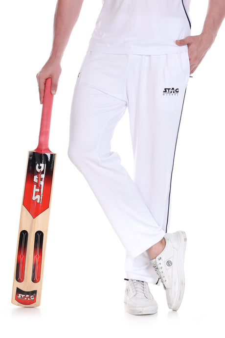Stag Global APX Pure White Full Sleeve Sports Set for Men & Women | Collared T-Shirt with Track Pant | Moisture Wicking | 4-Way Stretch