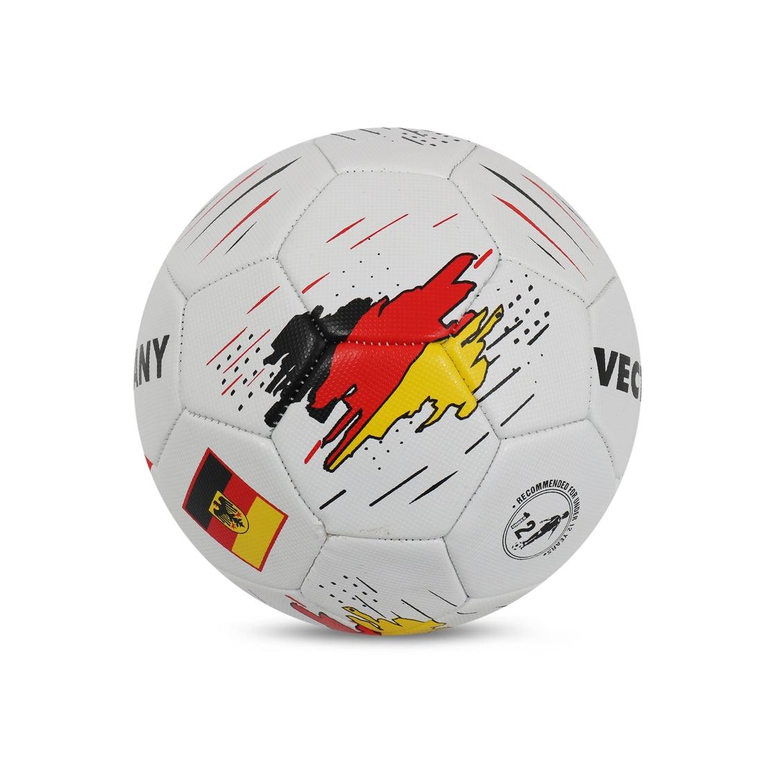 VECTOR X Germany Machine Stitched Embose PVC Football - (Pack of 1)