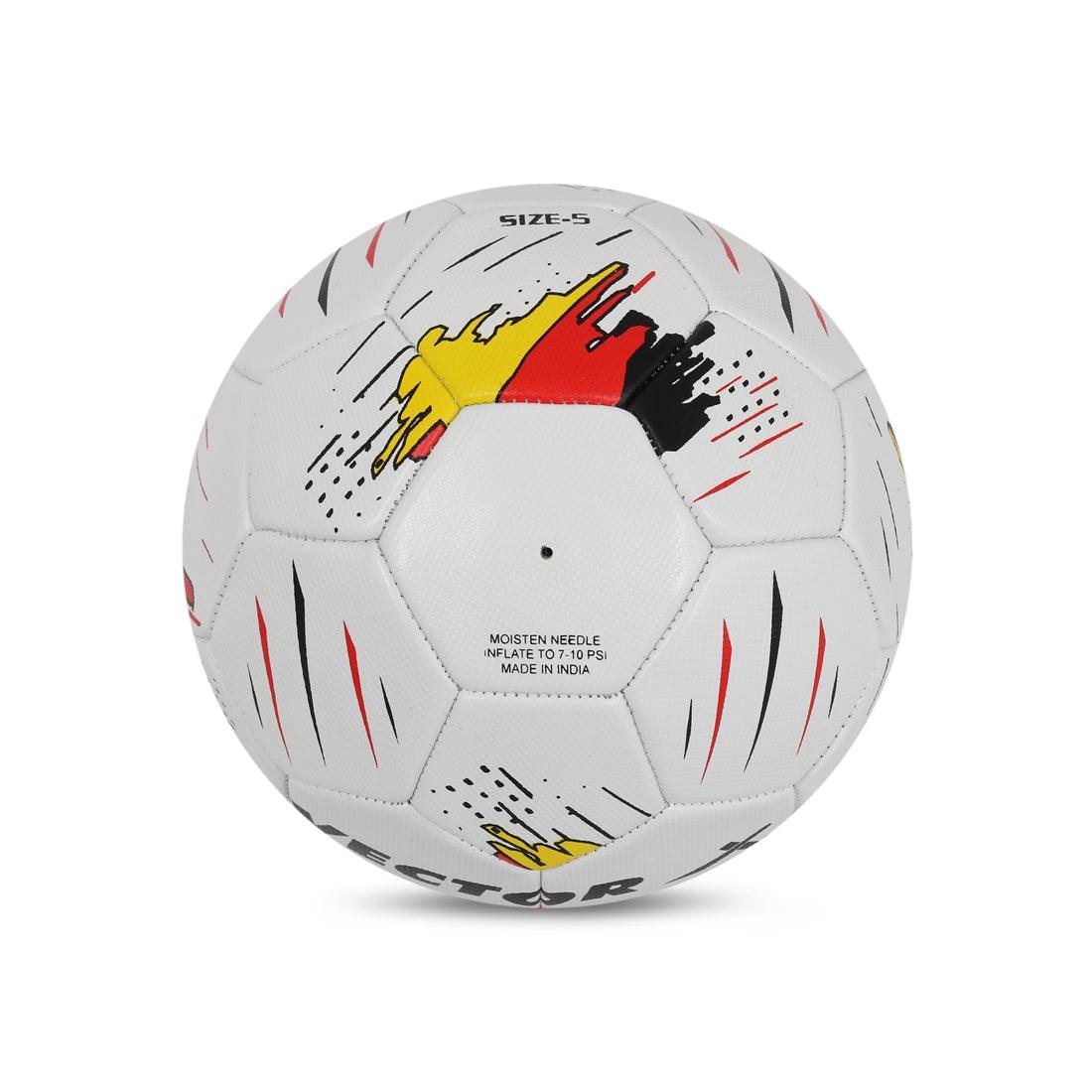 VECTOR X Germany Machine Stitched Embose PVC Football - (Pack of 1)