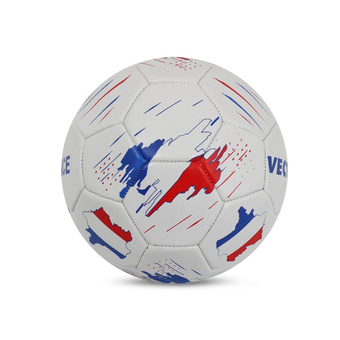 VECTOR X France Machine Stitched Embose PVC Football - (Pack of 1)