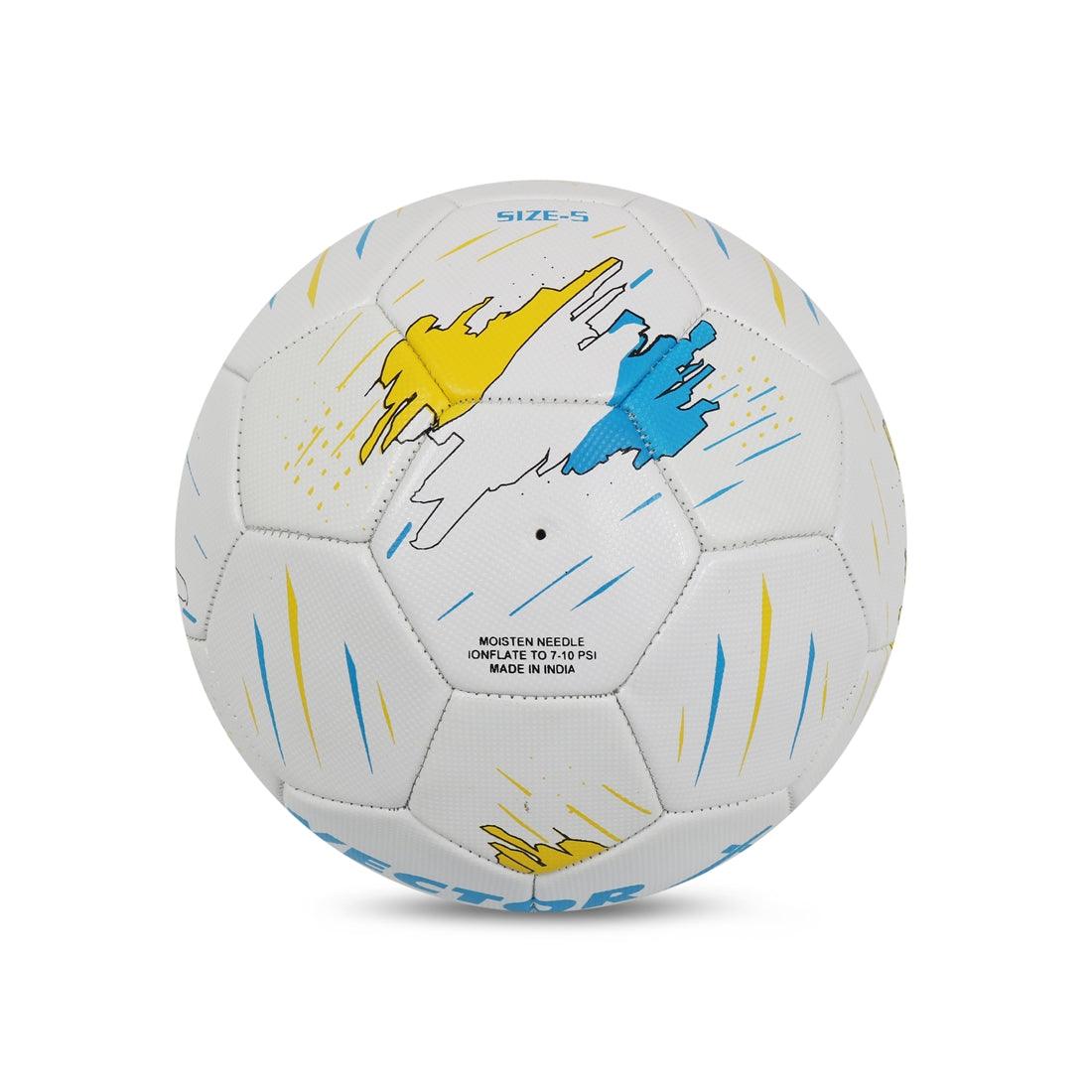 VECTOR X Argentina PVC Machine Stitched Embose Football -(Pack of 1)