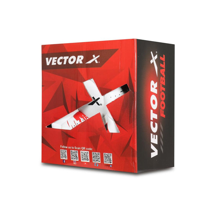 VECTOR X Germany Machine Stitched Embose PVC Football - (Pack of 1)
