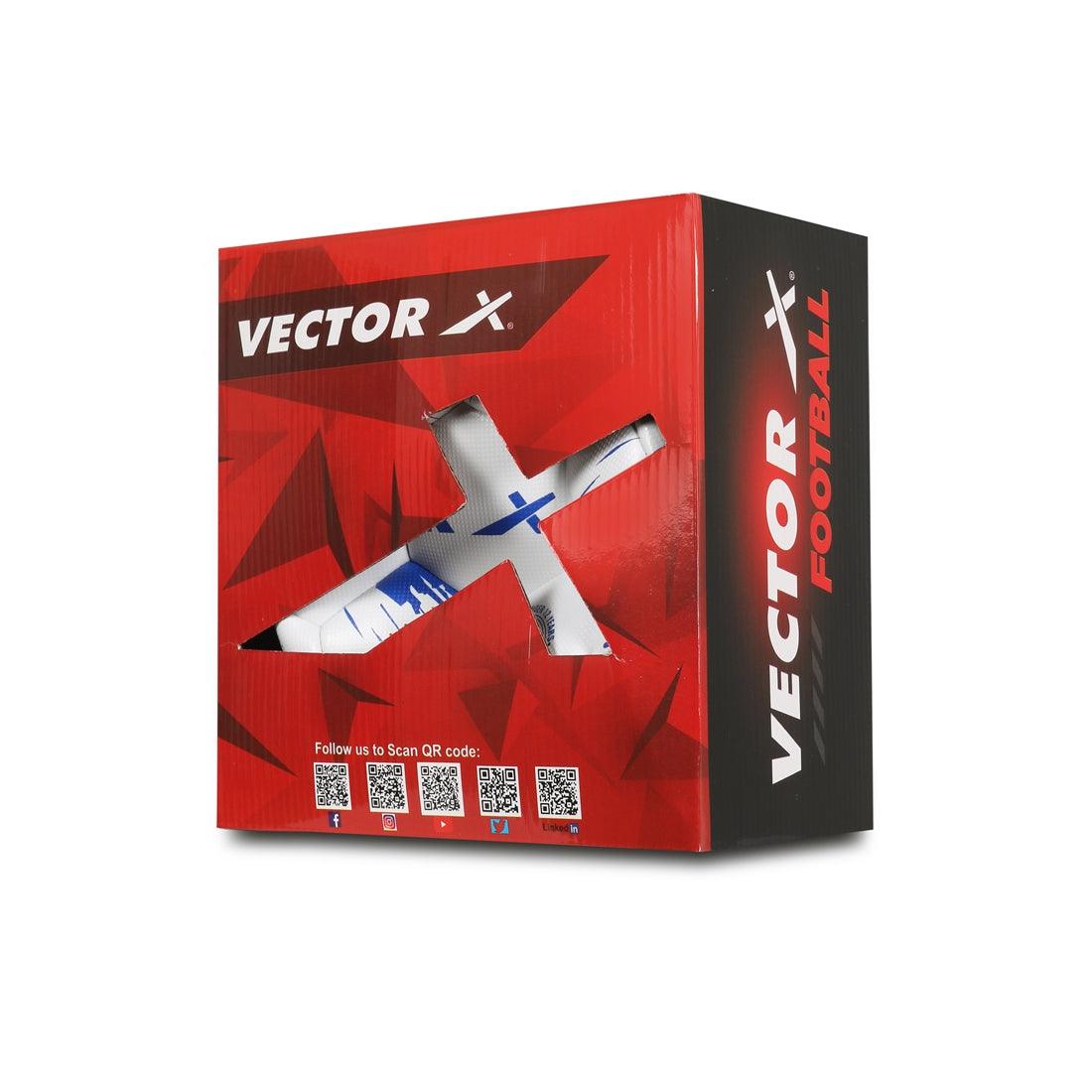 VECTOR X France Machine Stitched Embose PVC Football - (Pack of 1)