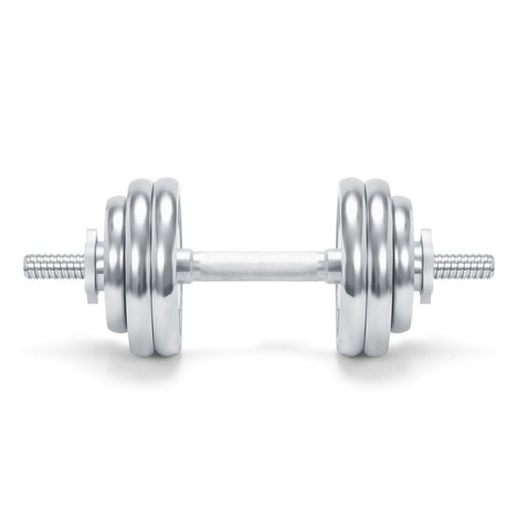 KAKSS Cast Iron Chrome Plated Spinlock Adjustable Dumbbell For Home Gym, Bodybuilding Fitness and Co | Kakss Exporters (Kakss