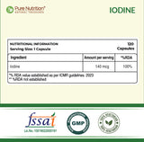 Plant-Based Iodine Supplement  Thyroid Support & Metabolic Balance