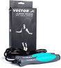 Vector X IR-97132 Skipping Jump Rope for Speed Skipping. Lightweight Jump Rope for Women, Men, and Kids(Pink-Grey)