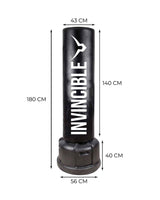 Invincible Standing Kick Boxing Bag