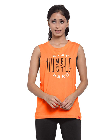 Invincible Women's Stay Humble Deep Armhole Tank Top | K.L. Mahajan & Sons (Invincible)