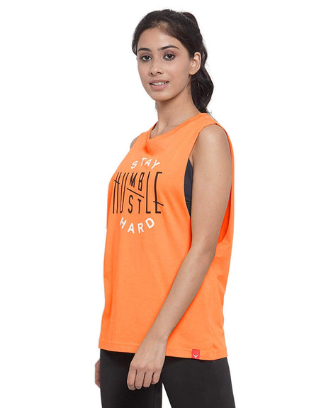 Invincible Women's Stay Humble Deep Armhole Tank Top | K.L. Mahajan & Sons (Invincible)