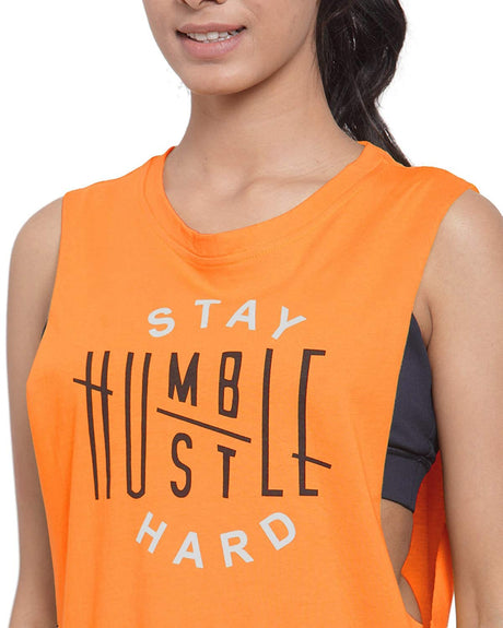 Invincible Women's Stay Humble Deep Armhole Tank Top | K.L. Mahajan & Sons (Invincible)