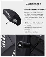 J Lindeberg Barrie Umbrella - Black