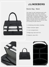 J Lindeberg Boston Bag - Black