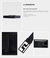 J Lindeberg Men's Slater Detachable Belt - JL Navy