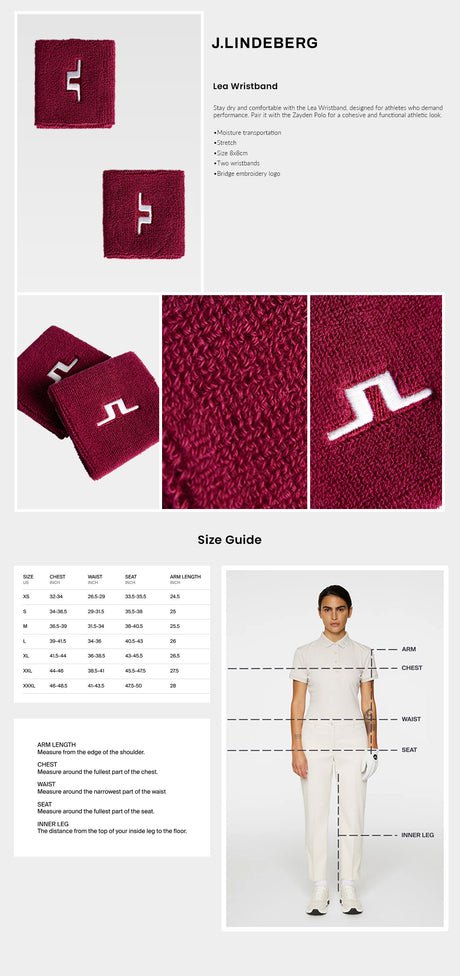 J Lindeberg Women's Lea Wrist Band