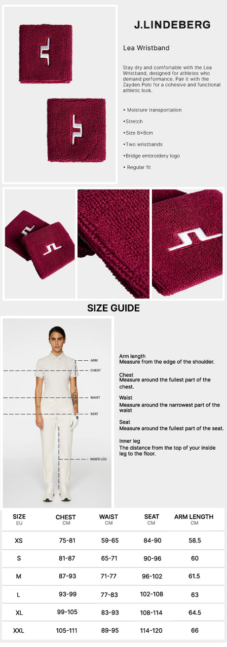 J Lindeberg Women's Lea Wrist Band