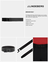 J Lindeberg Men’s Bridger Belt - Black