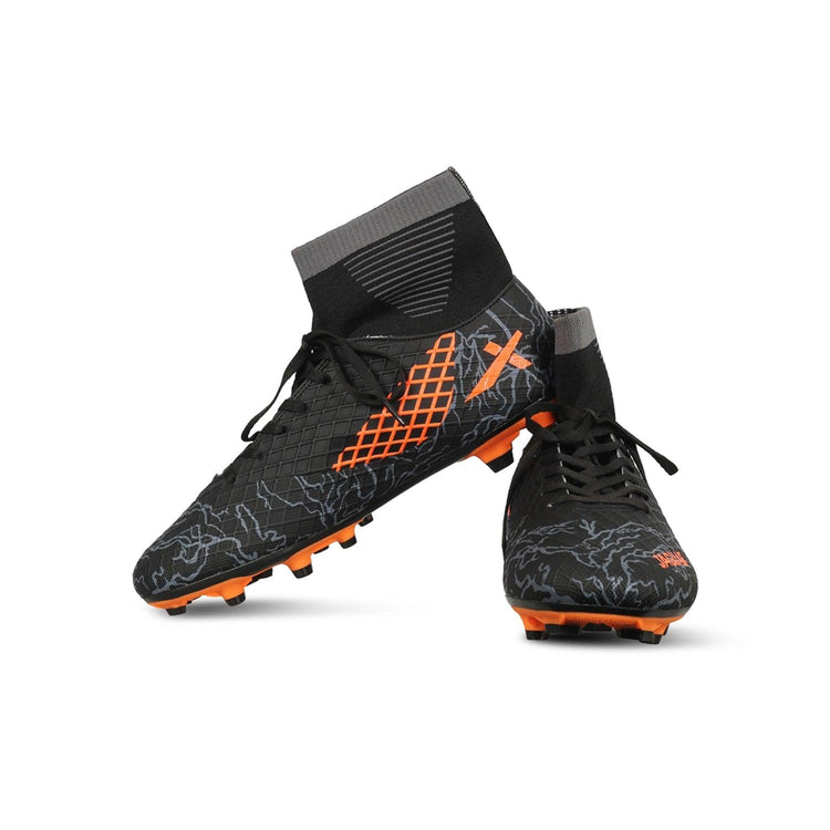 Vector X mens Jaguar shoe (Black-Orange)