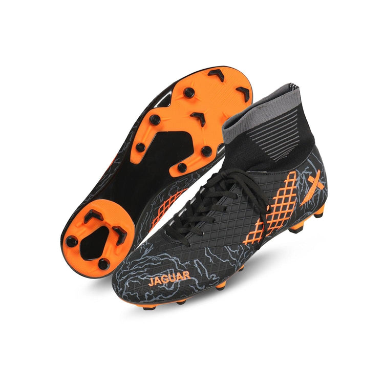 Vector X mens Jaguar shoe (Black-Orange)