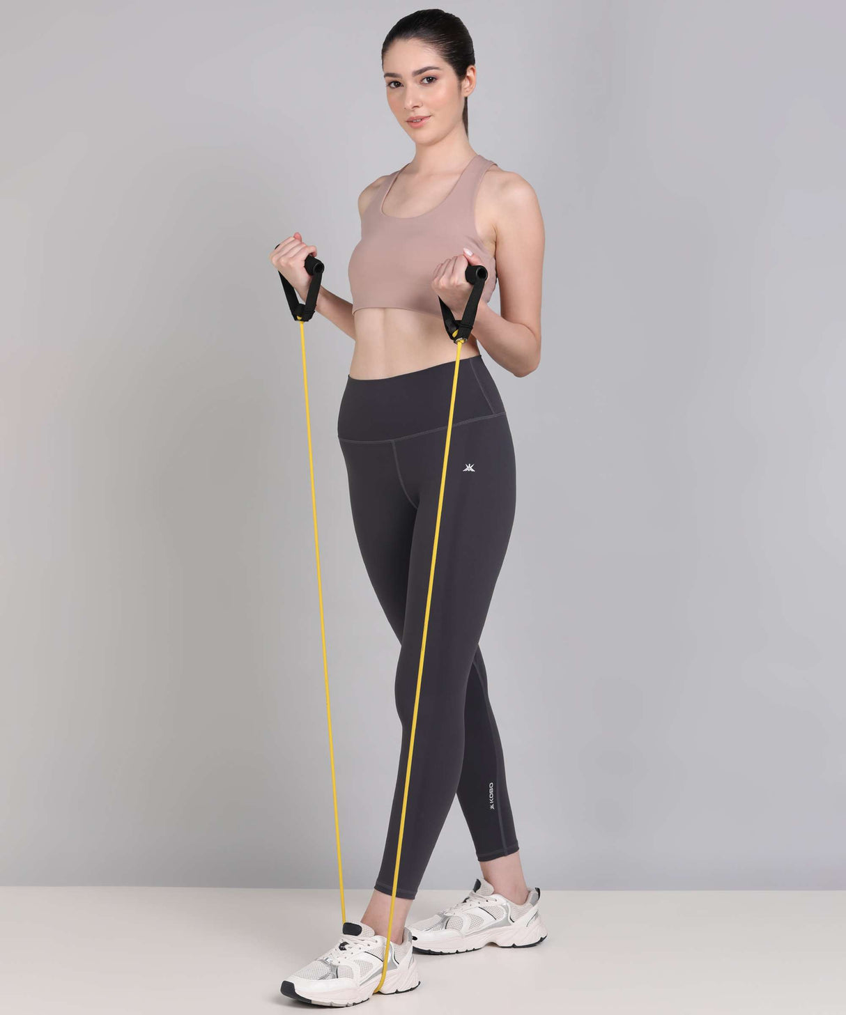 All Day Solid Tights With Pocket