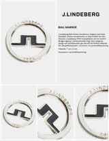 J Lindeberg Bridge Ball Marker - Black