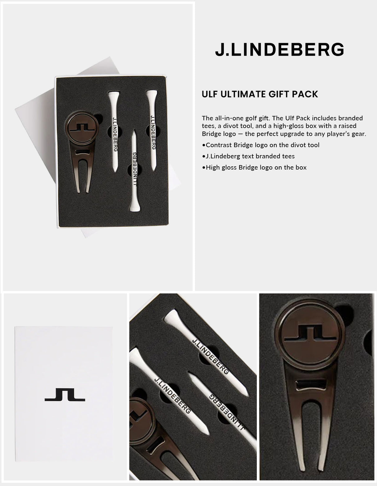 J Lindeberg Ulf Ultimate Gift Pack - Black