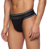 JP Back Covered Supporter Black
