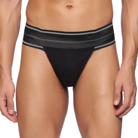 JP Supporter (Back Covered) - Black - Pack Of 2 | Omtex
