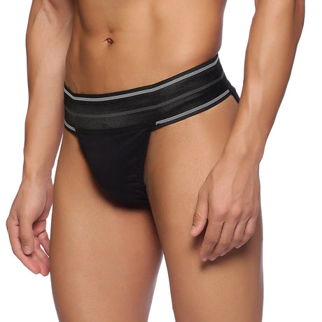 JP Supporter (Back Covered) - Black - Pack Of 2 | Omtex