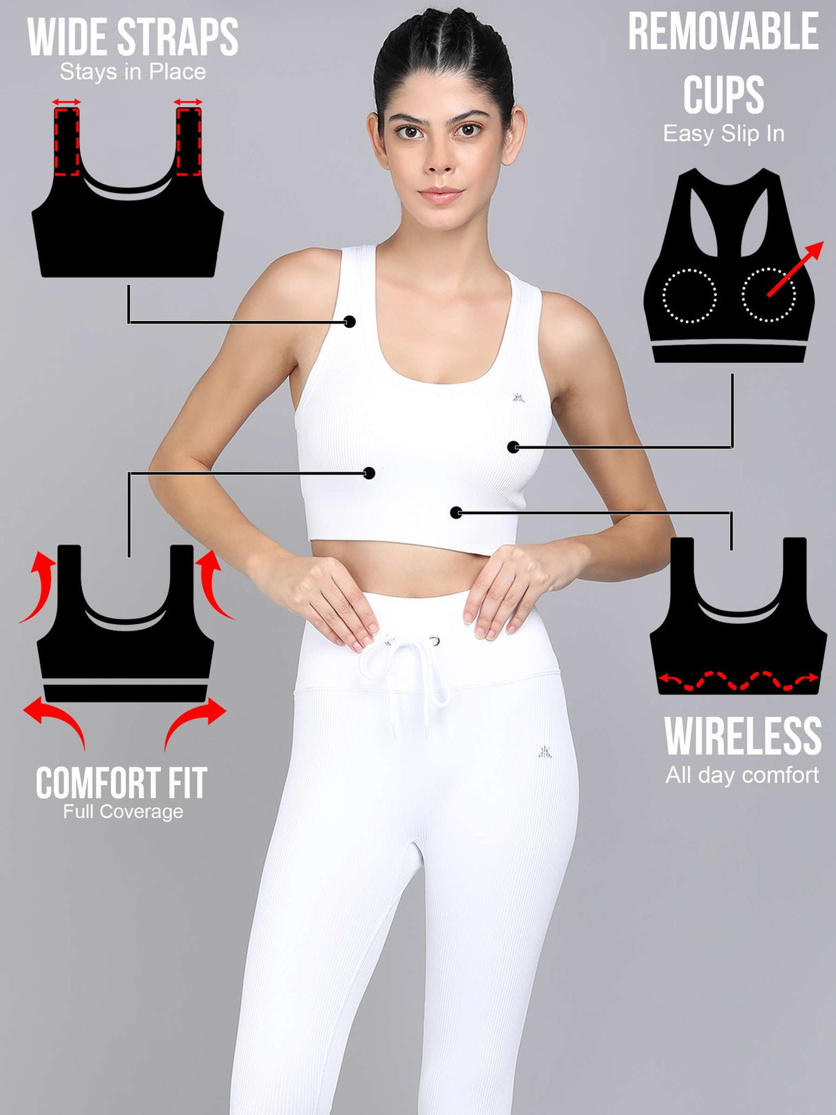 Medium Impact Sports Bra
