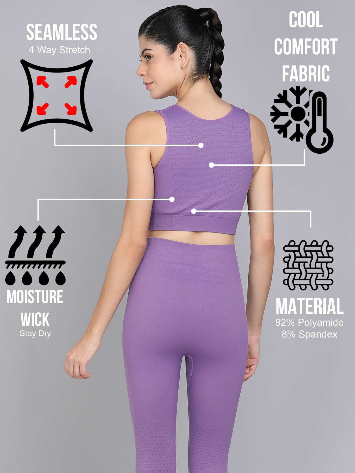 Medium Impact Support Sports Bra