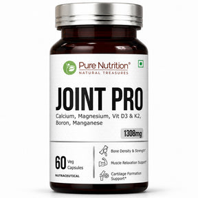 Joint Pro Calcium, Magnesium, Vitamin D3 & K2 | Bone & Joint Health - Nutrition by Pure Nutrition